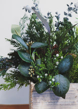 Load image into Gallery viewer, Artificial Silver Dollar Eucalyptus Bush in Grey Green - 9&quot; Tall

