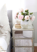Load image into Gallery viewer, Cream Fuchsia Faux Closed Peony with Bud
