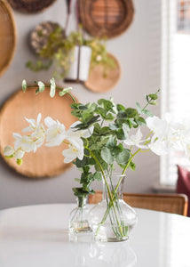 Artificial Eucalyptus Spray in Green Grey - 32" Tall