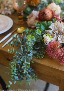 Indoor/Outdoor Artificial Eucalyptus Garland - 8'
