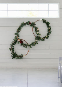 Indoor/Outdoor Artificial Eucalyptus Garland - 8'