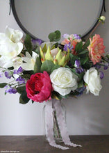 Load image into Gallery viewer, Real Touch Rose in Cream White - 22" Tall

