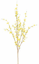 Load image into Gallery viewer, Artificial Forsythia Branch in Yellow - 55&quot;

