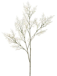 Faux Caspia Flower in White
