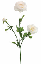 Load image into Gallery viewer, Fake Ranunculus in Cream
