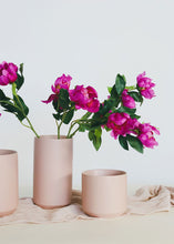 Load image into Gallery viewer, Peony Fake Flowers in Violet Fuchsia
