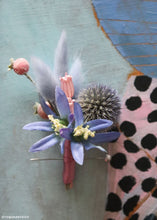 Load image into Gallery viewer, Light Blue Bunny Tail Dried Grass
