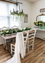 Load image into Gallery viewer, Silk Flowers Hydrangea Bush in Green Cream
