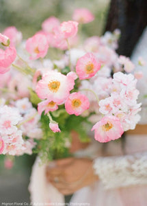 Artificial Poppy Flowers in Pink