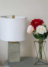 Load image into Gallery viewer, Geometric Metal Flower Vase - 8.5&quot; Tall
